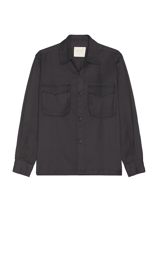 Shop Kardo Bhola Shirt In Charcoal