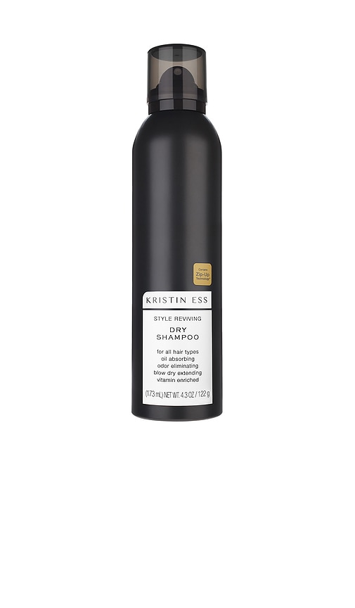 Kristin Ess Hair Style Reviving Dry Shampoo in Black.