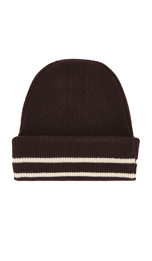 Krost Wool Beanie In Brown