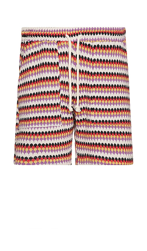 KROST Calico Shell Knit Short in Multi