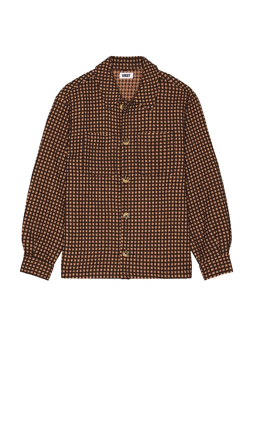 KROST Wool Check Overshirt