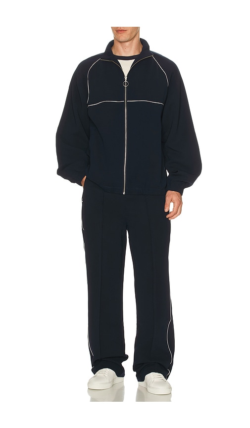 Krost Trainingsjacke Piping In Navy. Größe M. Also In L. 