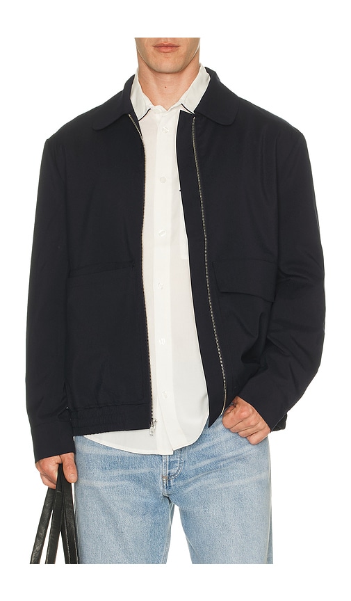 Krost Eco Combo Zip Jacket In Blue