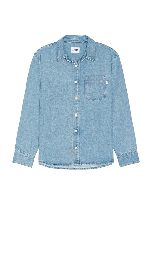 KROST DENIM BUTTON UP SHIRT 