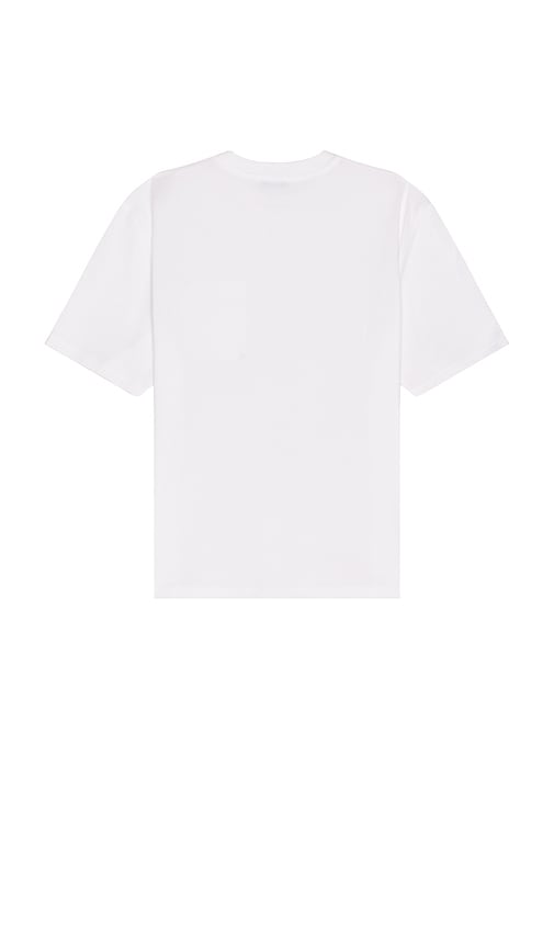 Krost Rivet Pocket Oversized Tee In 白色