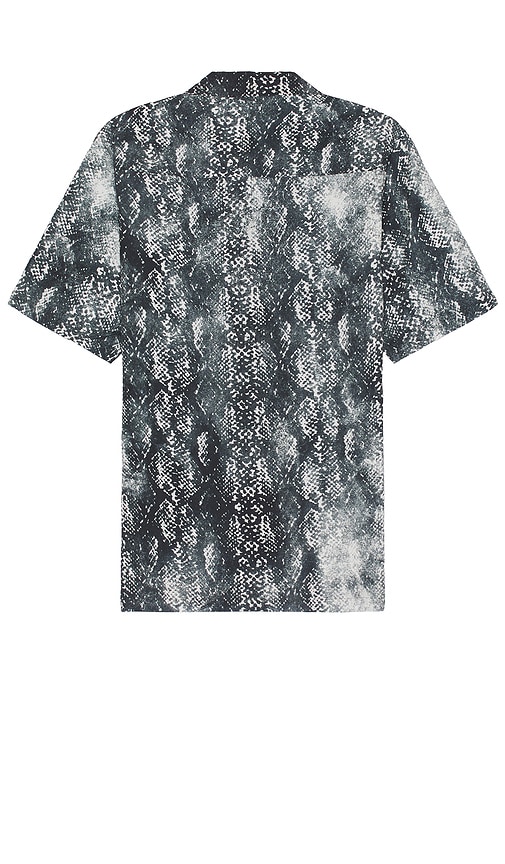 Shop Ksubi Mamba Resort Shirt In 黑色