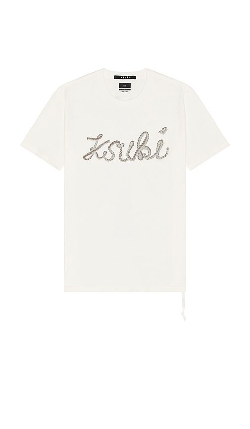 Shop Ksubi Roped Kash Tee In White