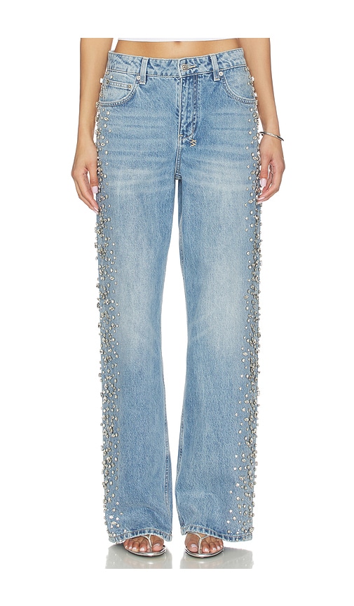 Ksubi Low Rider Kulture Krystal Wide Leg