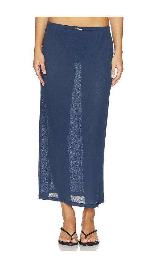 Ksubi Nina Maxi Skirt in Blue. - size L (also in M, S, XS)