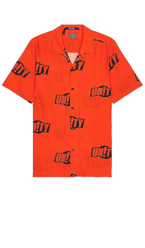 KSUBI UNITY SIGN RESORT 衬衫 – 橙色