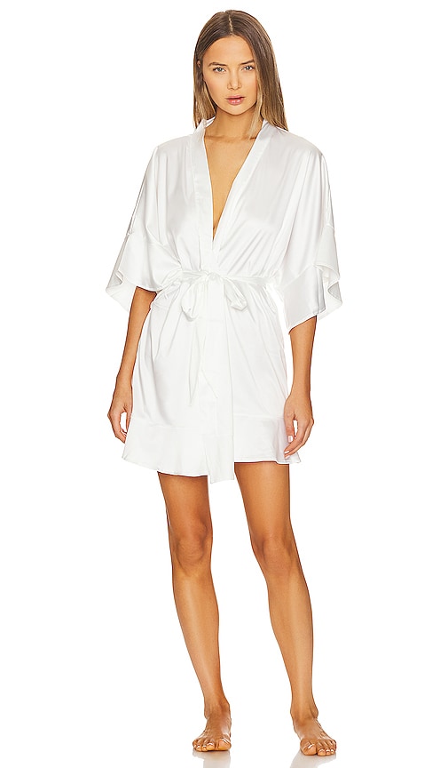 Shop Kat The Label Monroe Robe In Ivory