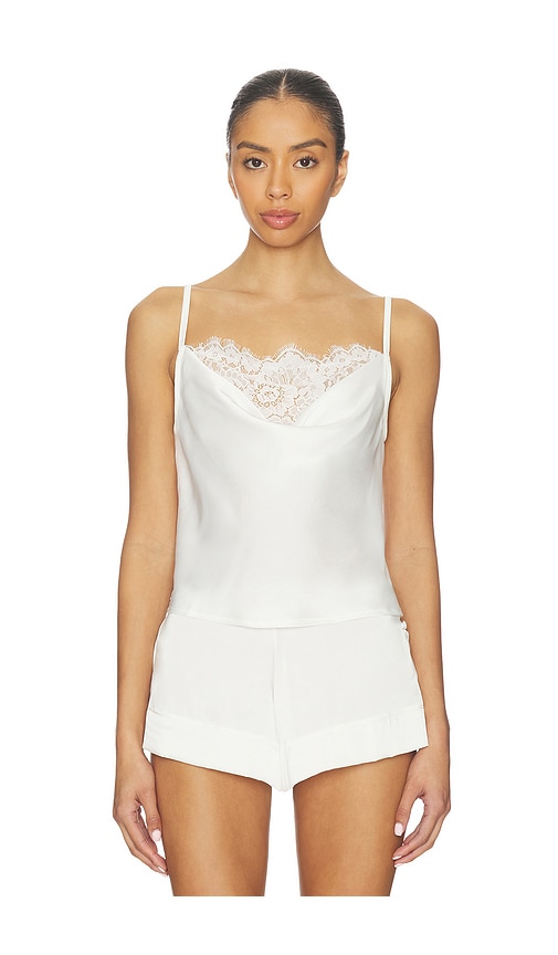 Kat The Label Billie Camisole Top In White