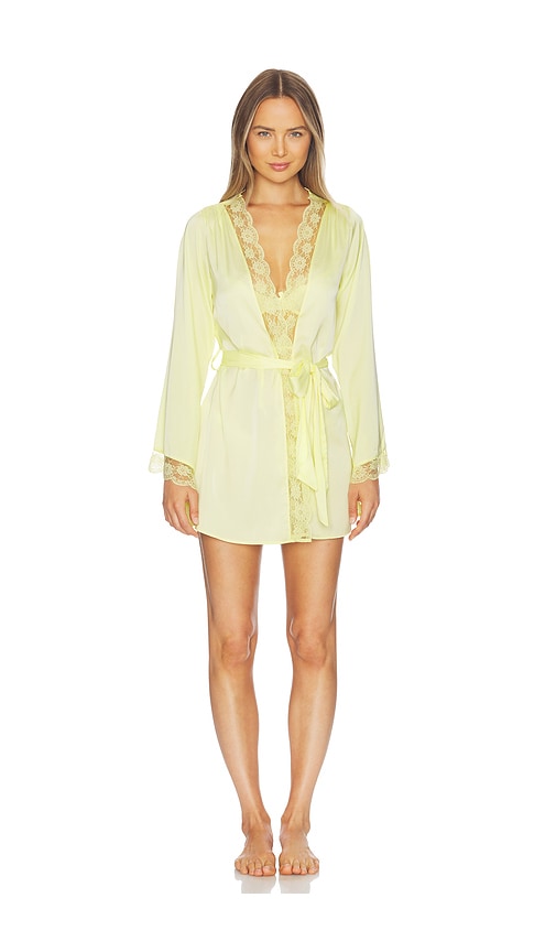 Kat The Label Sidney Robe In Yellow
