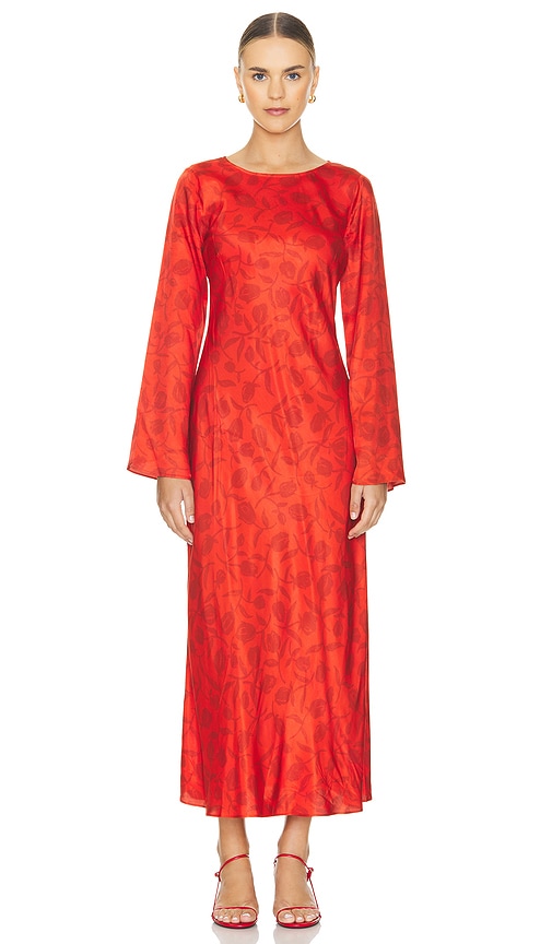 Kitri Keira Maxi Dress in Red