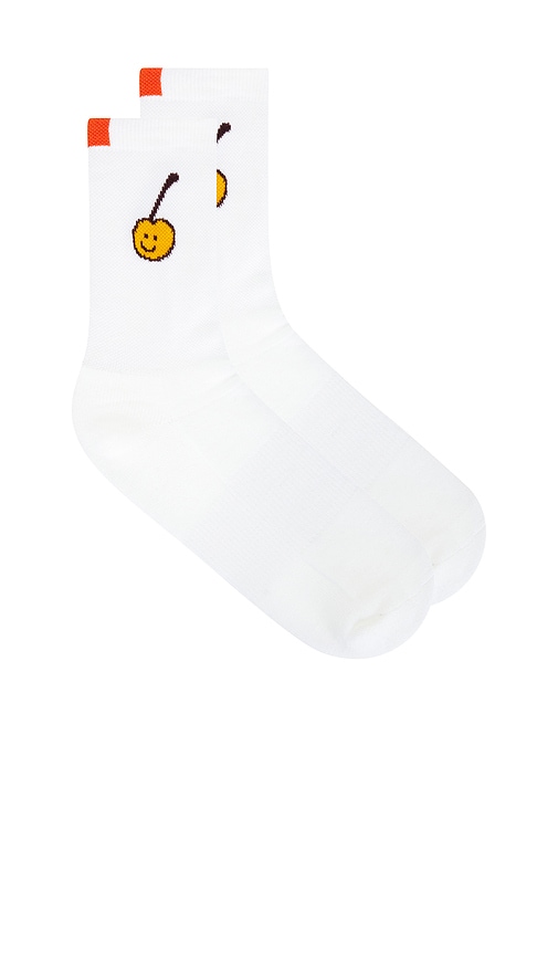 Shop Kule The Cherry Sock In White