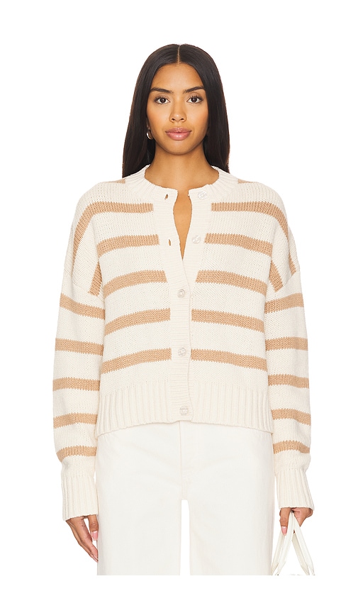 Shop Kule The Edith Sweater In Cream & Toffee