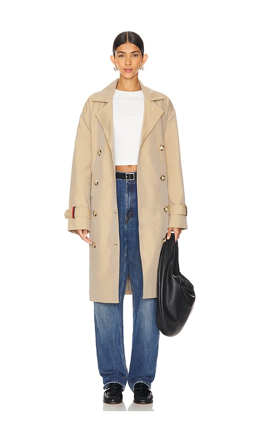 Kule The Rox Coat in Khaki