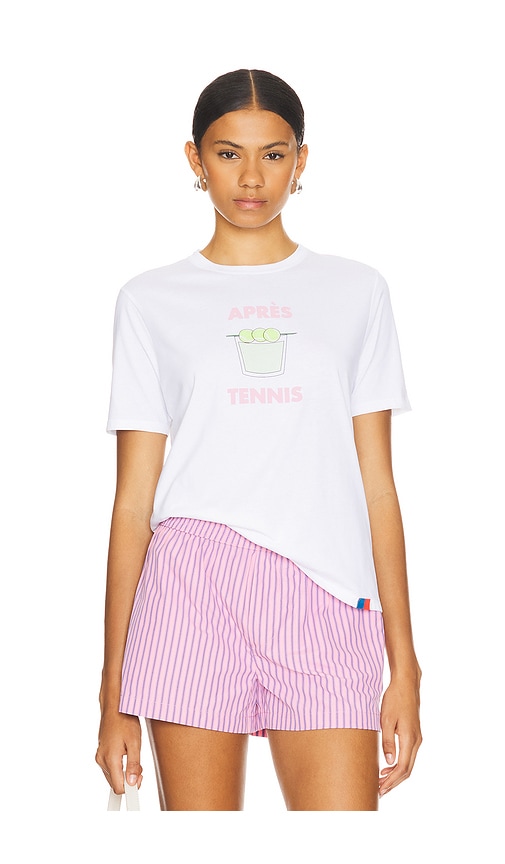 Shop Kule The Modern Apres Tennis Tee In White