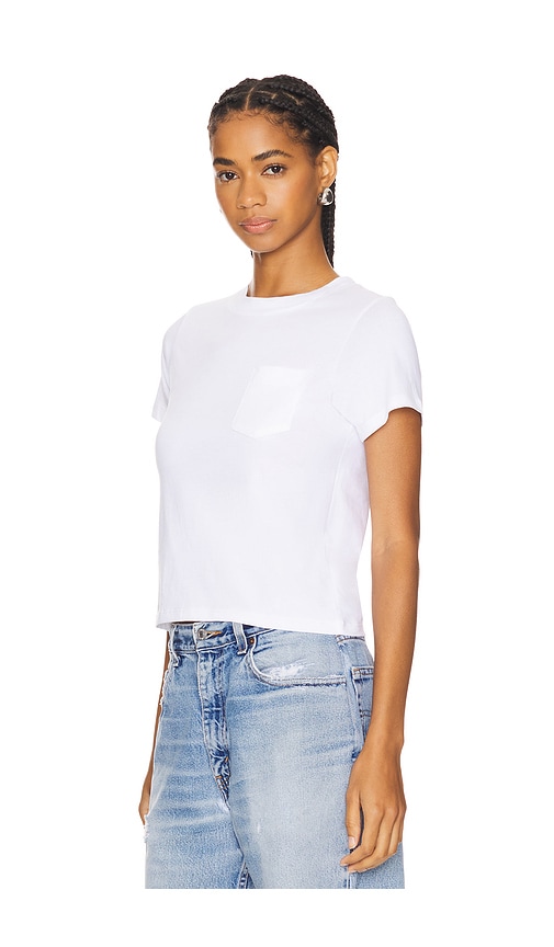 Shop Kule The Wynn Baby Tee In White