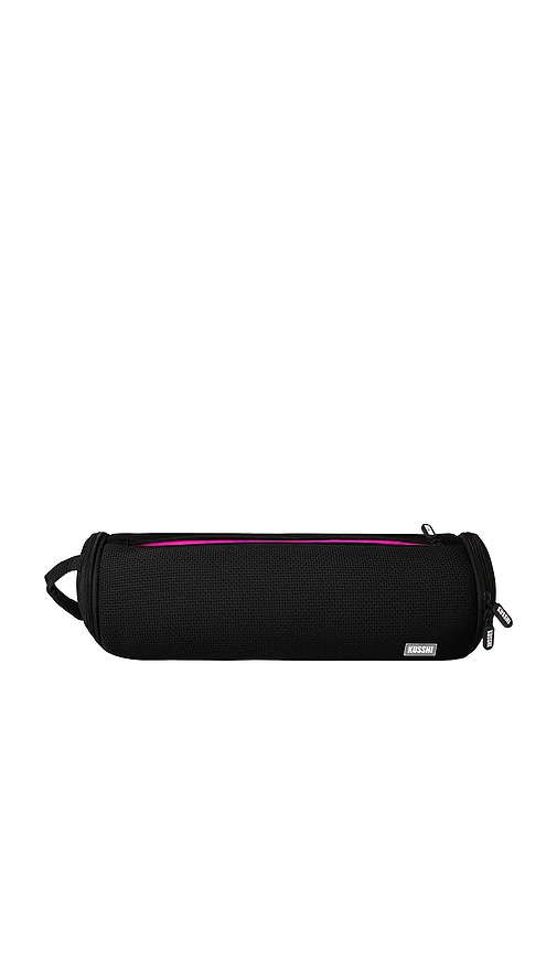 Kusshi Travel Hair Tools Case In Black & Pink