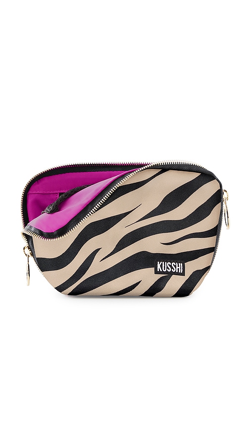 Everyday Bag in Zebra & Fuchsia