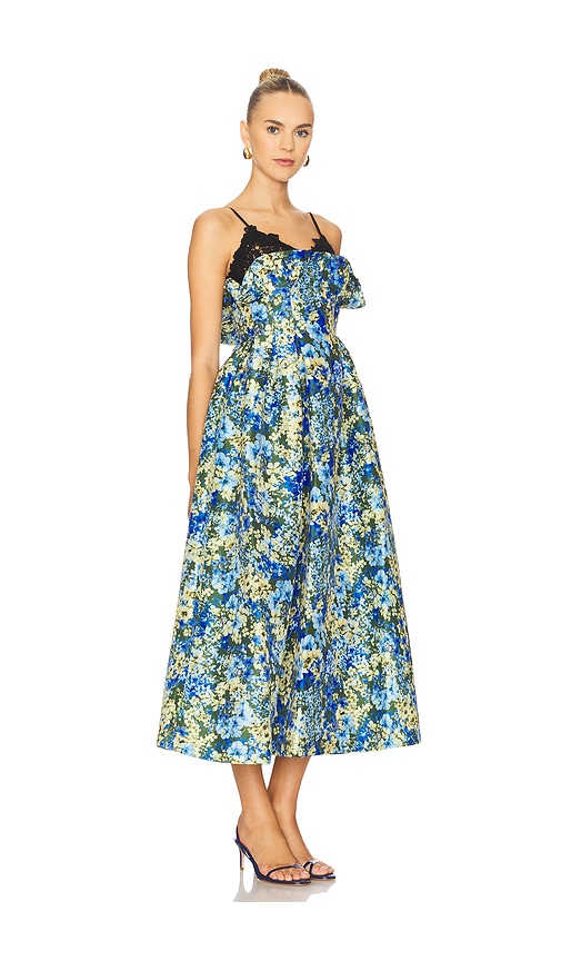 Kika Vargas Theresa Dress In Multi