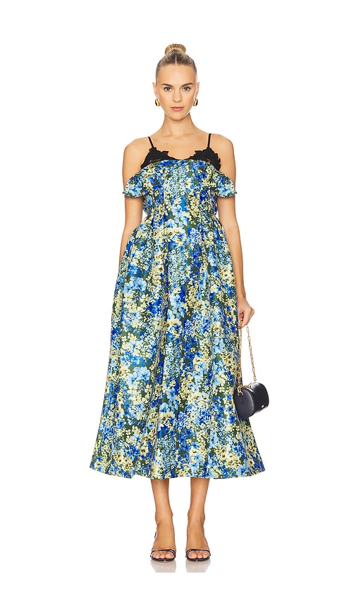Kika Vargas Theresa Dress In Multi