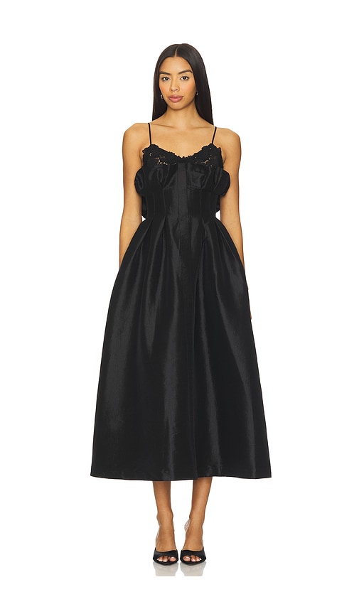 Kika Vargas Theresa Dress In Black