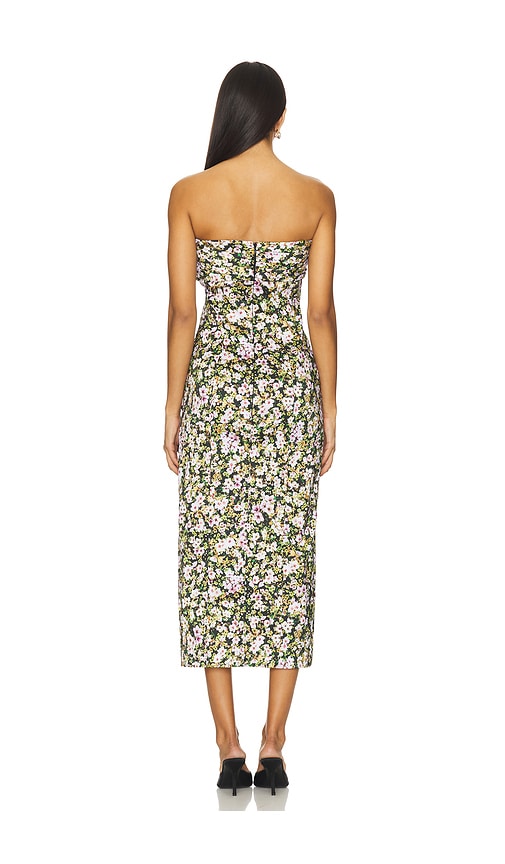  Kika Vargas Midi-kleid Violeta In Green. Größe 4. Also In 6. 
