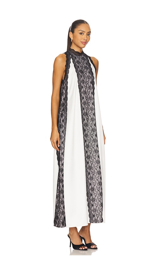 Gisue Dress in Black,White. - size 8 (also in 10, 2, 4, 6)