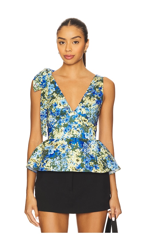 Kika Vargas Ilhan Top In Blue