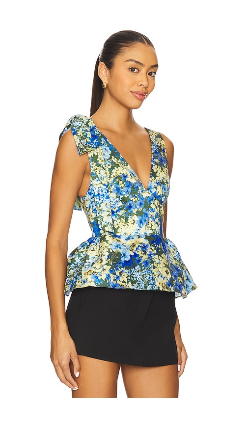 Kika Vargas Ilhan Top In Blue