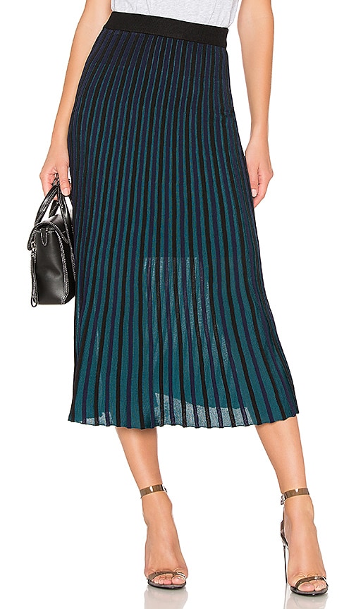 Kenzo Midi Flare Skirt in Black | REVOLVE
