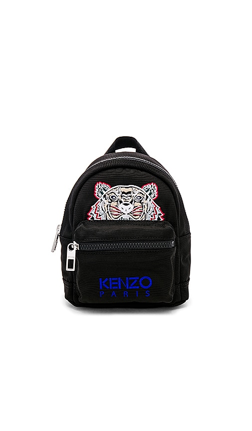 Kenzo Mini Nylon Backpack in Black 
