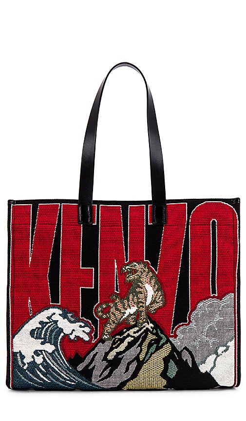 kenzo tiger tote