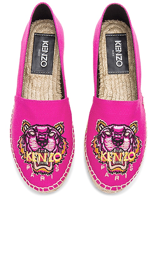 Kenzo Classic Espadrilles in Deep Fuchsia | REVOLVE