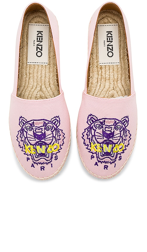 Kenzo Classic Tiger Espadrille in Pink 