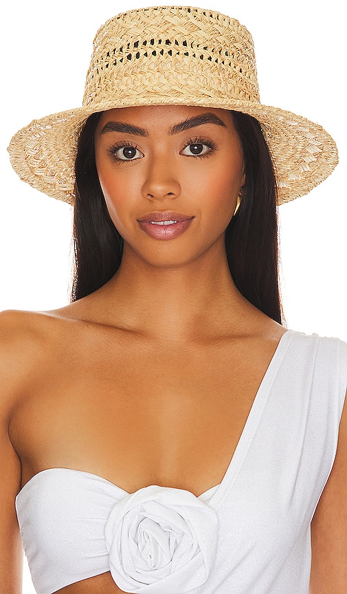Lack Of Color Inca Bucket Wide Hat In Natural