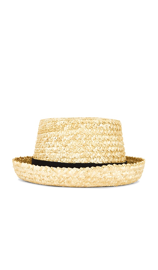 Lack Of Color Ahoy Boater Hat In Neutral