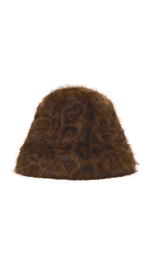 Lack Of Color Snuggle Bucket Hat In Brown
