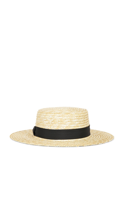 Lack of Color CANOTIER À LARGES BORDS THE SPENCER en Neutral. Taille 59. Also en 55, 57.