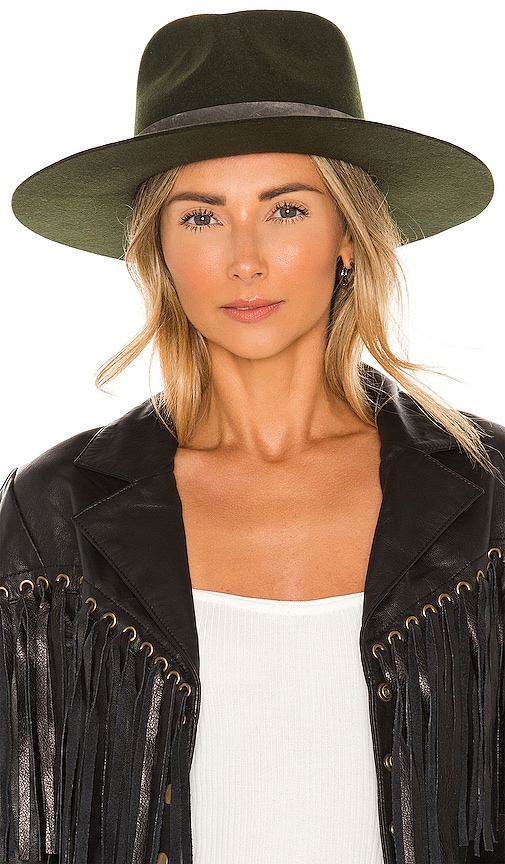Lack of Color The Mirage Forest Hat in Forest Green