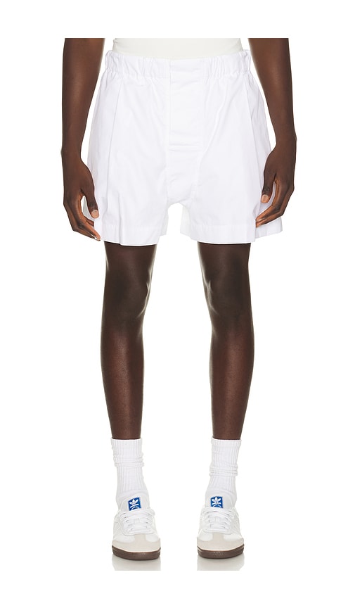 Lacoste Runway Poplin Shorts en White Taille M Also en 388 €