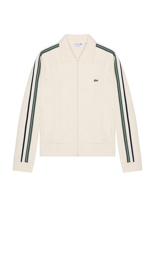 Lacoste Double Face Long Sleeve Zip Up Jacket