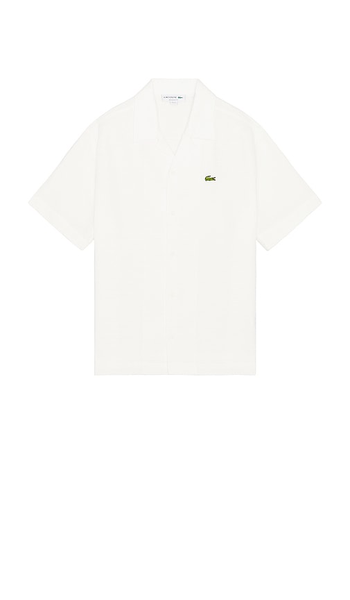 CHEMISE WAFFLE en . Taille 40. Also en 42, 44 - Lacoste - Modalova