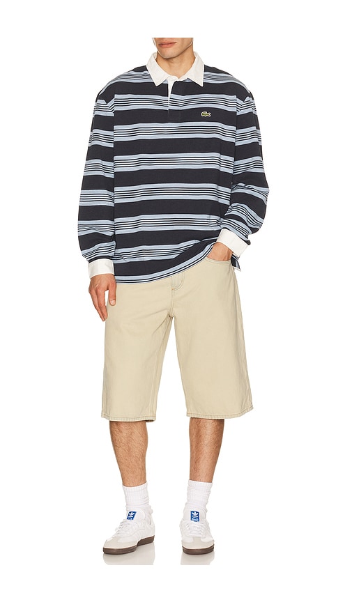 Lacoste Hemd In Navy. Größe 4. Also In 5, 7, 6. 