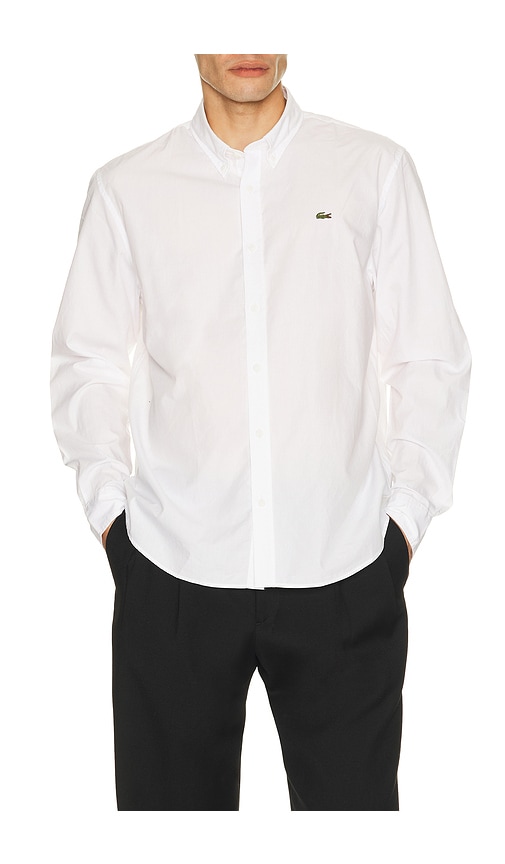 Lacoste CHEMISE en White Taille 46 Also en 40 38 42 44 134 €