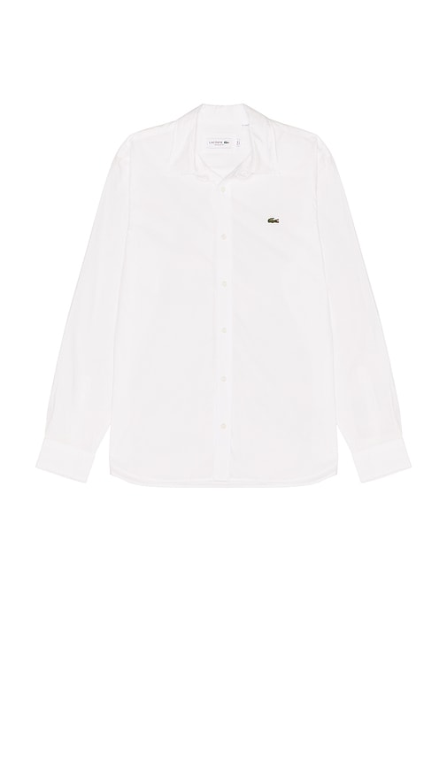 Lacoste Regular Fit Stretch Poplin Shirt | Thumbnail 4 Lacoste Regular Fit Stretch Poplin Shirt | Thumbnail 4