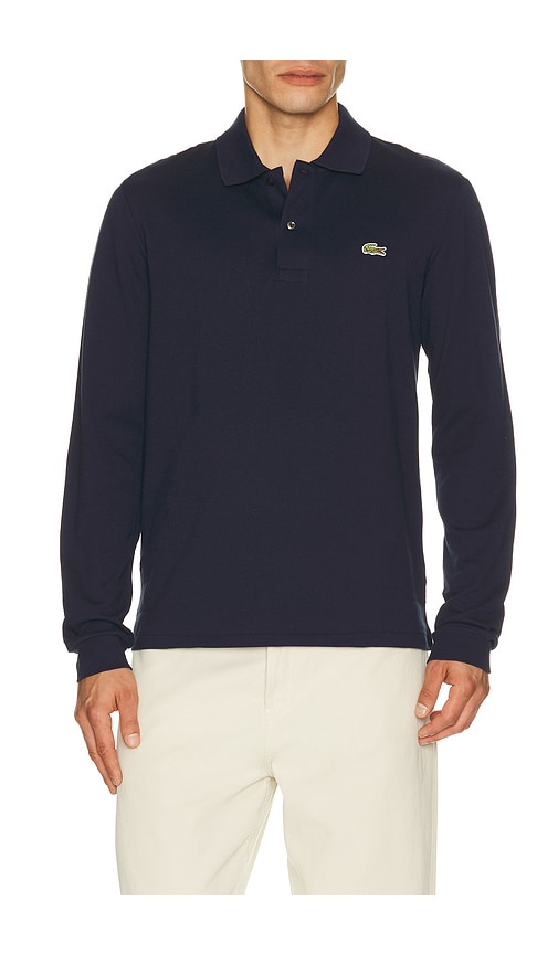 Lacoste Classic Fit Long Sleeve Polo en Blue Taille 4 Also en 3 5 6 7 140 €