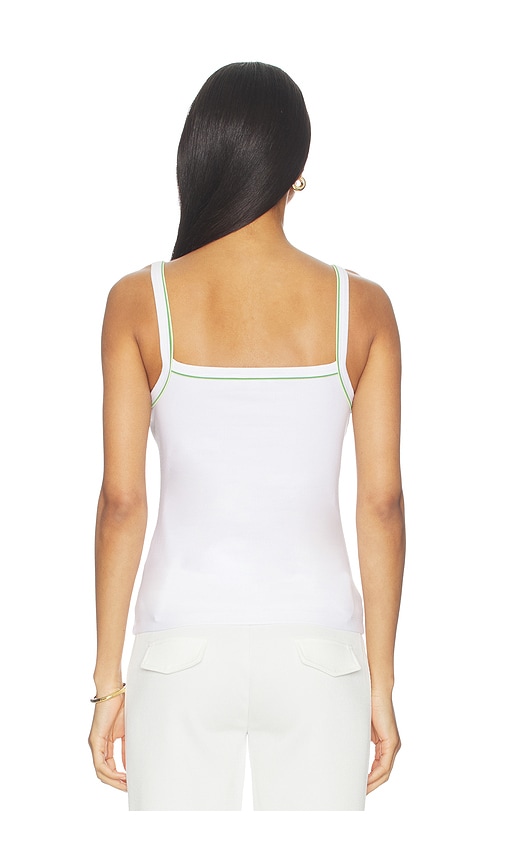  Lacoste Jerseytop In White. Größe 36. Also In 38, 40, 42, 44. 